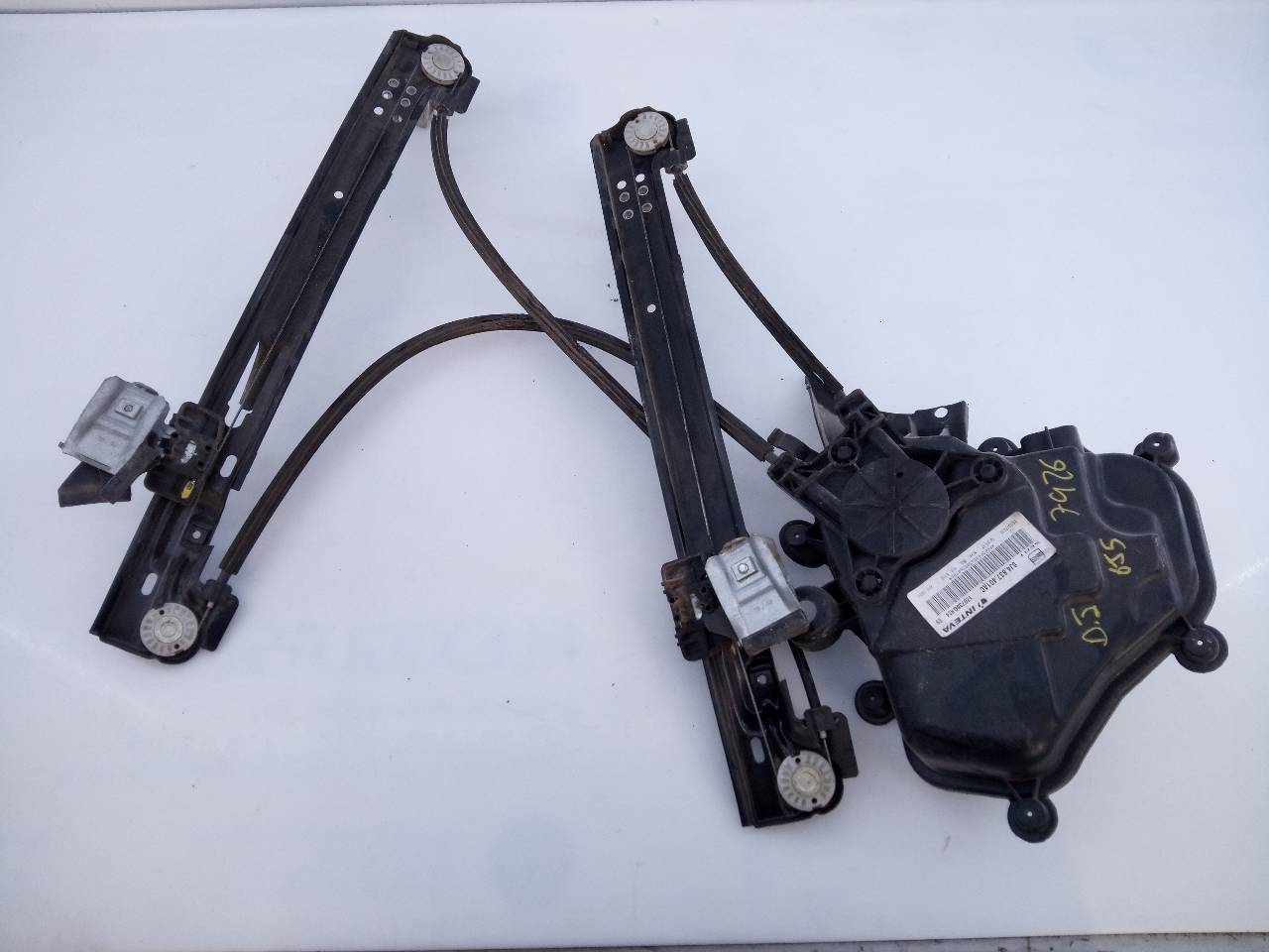 SEAT Ibiza 4 generation (2008-2017) Front Left Door Window Regulator 6J4837461, E1-B6-4-4 18636543