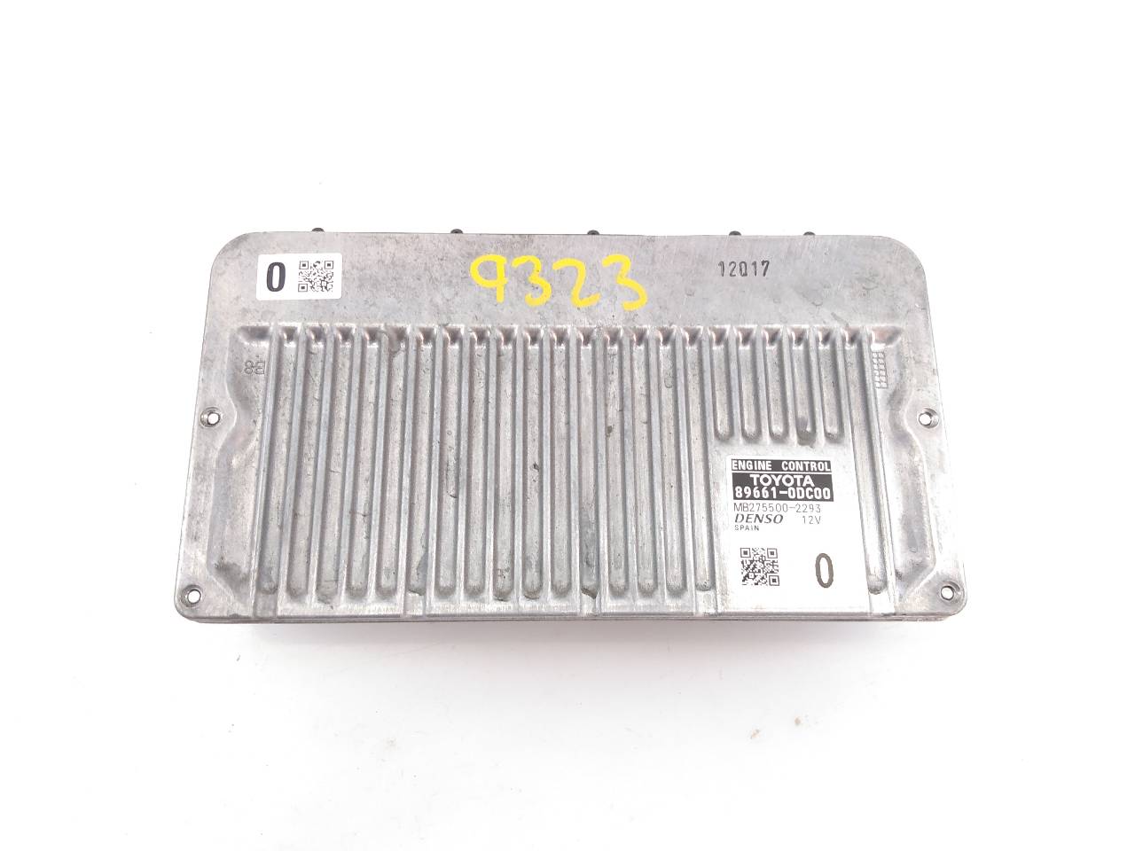 TOYOTA Yaris 3 generation (2010-2019) Engine Control Unit ECU 896610DC00,MB275500,E3-B2-15-4 18766313