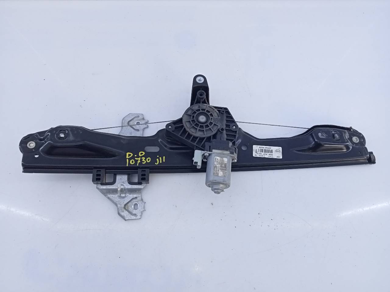 NISSAN Qashqai 2 generation (2013-2023) Front Right Door Window Regulator 807004EA0D,E2-A4-55-2 21799906