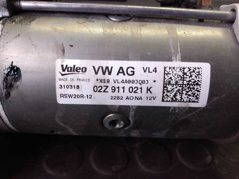 SEAT Alhambra 2 generation (2010-2021) Starter Motor 02Z911021K,P3-B7-24-3 18640899