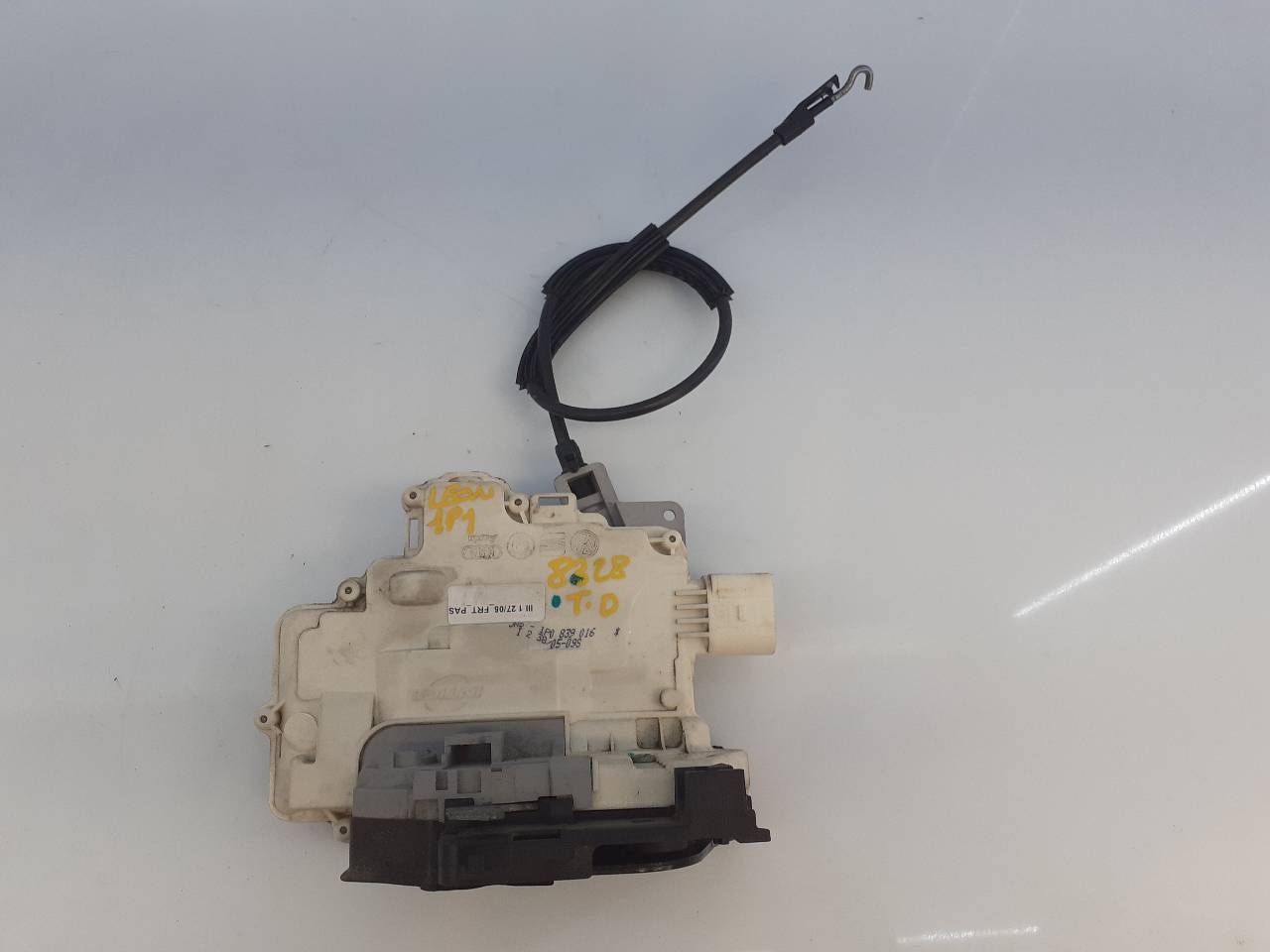 SEAT Leon 2 generation (2005-2012) Rear Right Door Lock 1P0839016, E1-B6-2-4 18674940