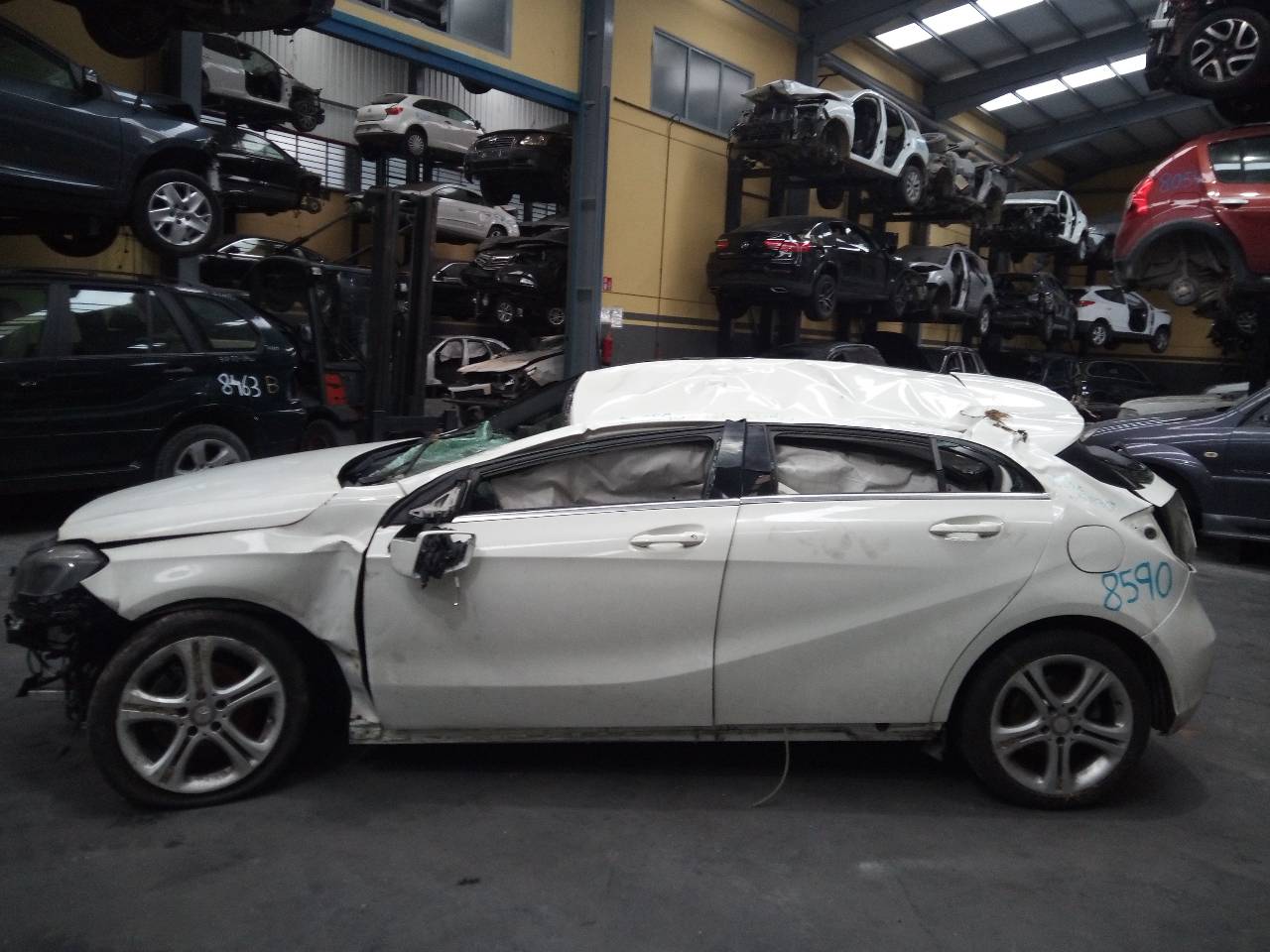 MERCEDES-BENZ A-Class W176 (2012-2018) Руль A21846019189E38,00141390751,E1-A2-28-1 18693872