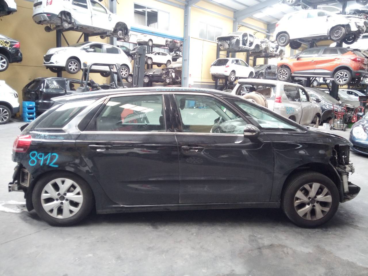 CITROËN C4 Picasso 2 generation (2013-2018) Priekinis dešinys pusašis 9809528380, P1-A6-22 18717216