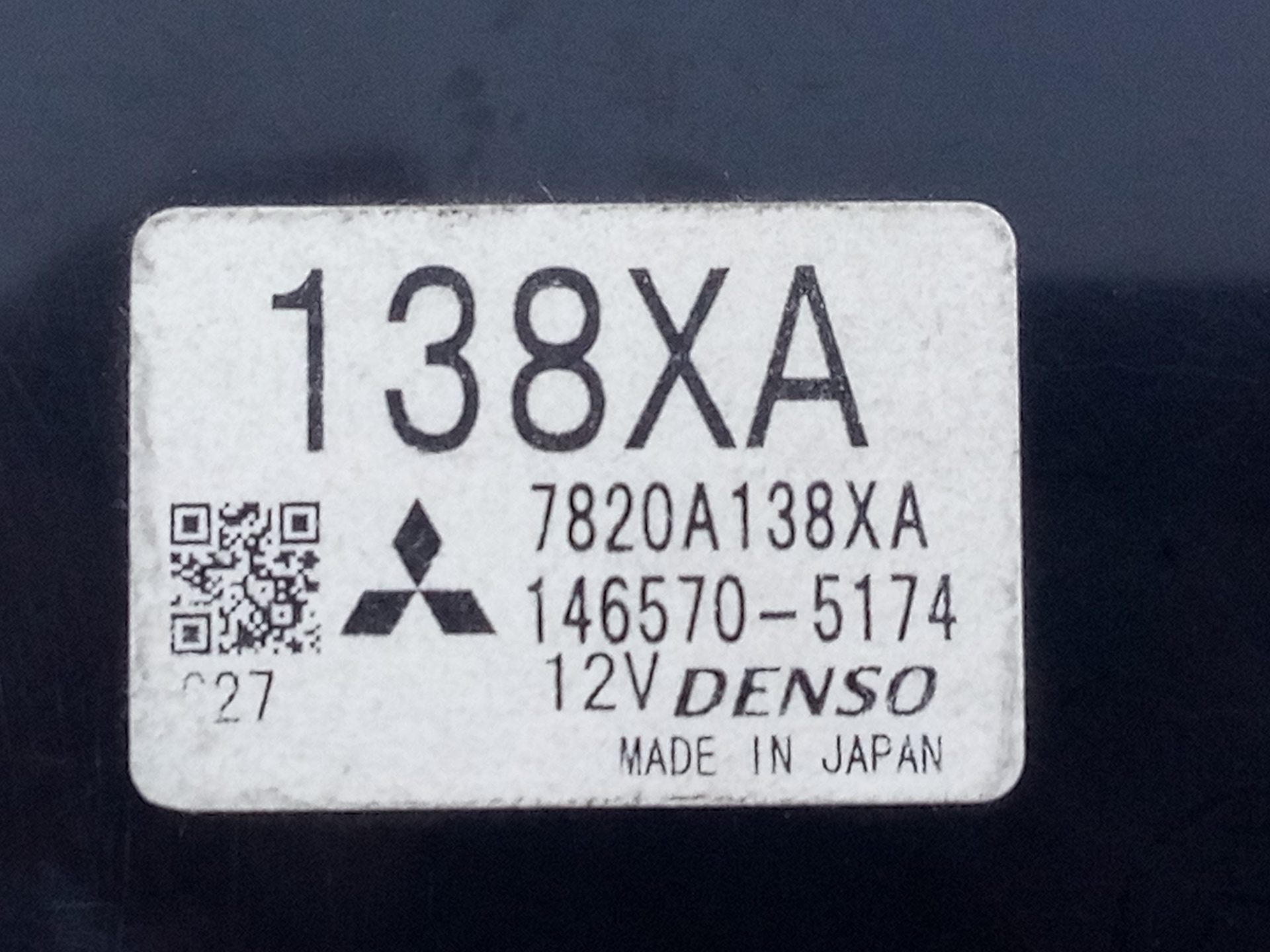 MITSUBISHI Pajero 4 generation (2006-2023) Pегулятор климы 7820A138XA, E3-A2-19-3 23297181