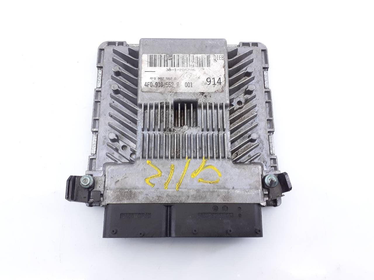 AUDI A6 C6/4F (2004-2011) Calculateur d'unité de commande du moteur 4F0910552R, 4F907552D, E2-A1-14-7 18738884