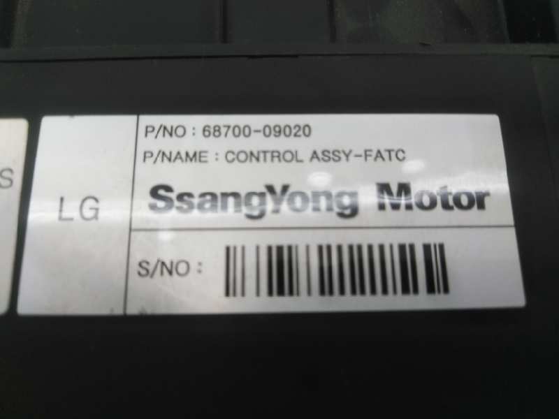 SSANGYONG Actyon 1 generation (2005-2012) Pегулятор климы 6870009020,6K30102,E3-A3-18-3 18611707