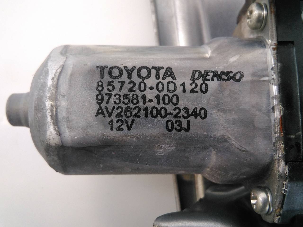 TOYOTA Auris 1 generation (2006-2012) Стеклоподъемник задней правой двери 6980312180, 857200D120, E2-B4-8-2 24485620