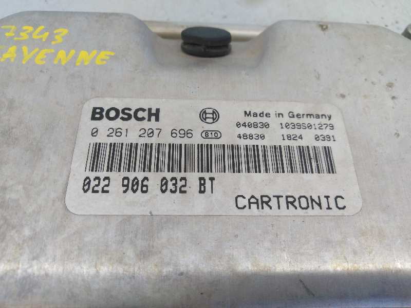 PORSCHE Cayenne 955 (2002-2010) Блок управления двигателем 0261207696, 022906032BT, E3-B6-57-5 18587997