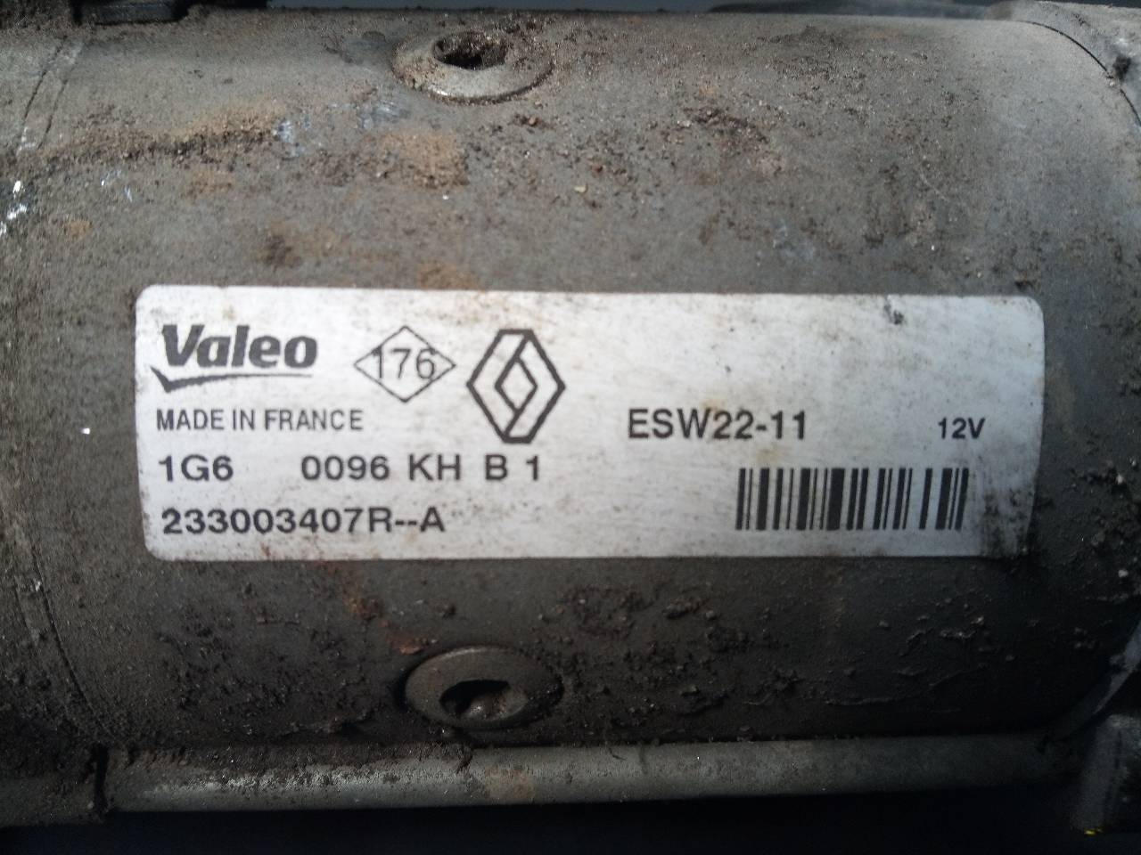 RENAULT Starter Motor 233003407RA, 1G60096KHB1, P3-A7-7-3 21822617