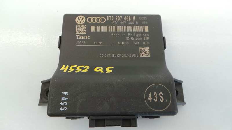 AUDI A6 C6/4F (2004-2011) Other Control Units 8T0907468M,E1-B6-3-3 18385085