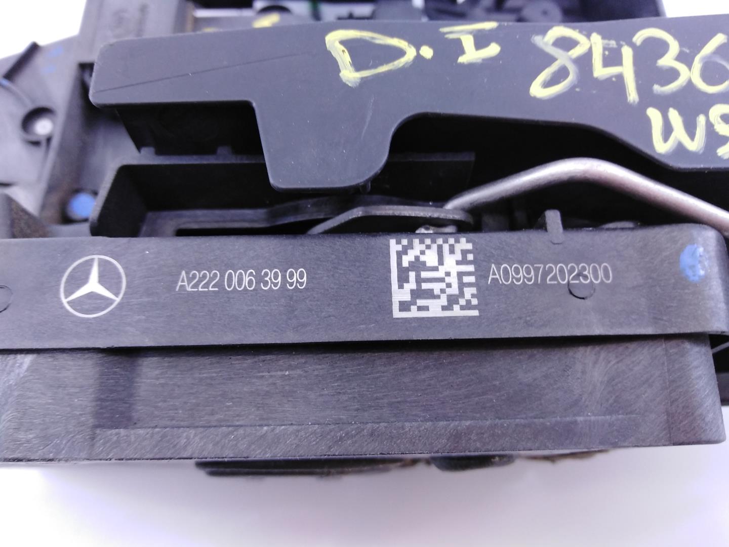 MERCEDES-BENZ GLC 253 (2015-2019) Front Left Door Lock 0997206301, A2220063999, E1-A2-12-1 23752150