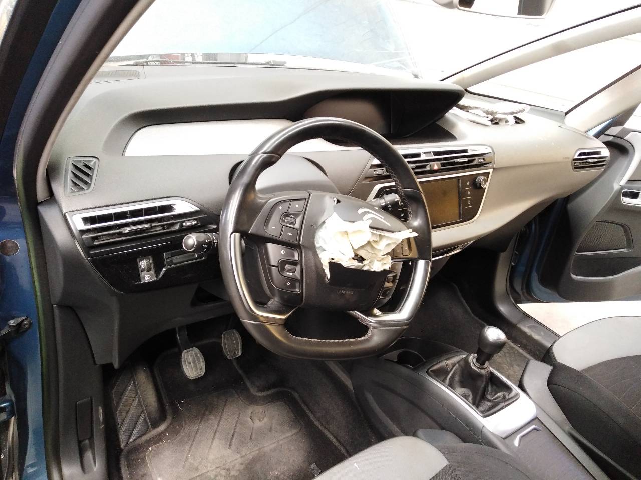 CITROËN C4 Picasso 2 generation (2013-2018) Mecanism ștergător de parbriz față 9676371780 24071362