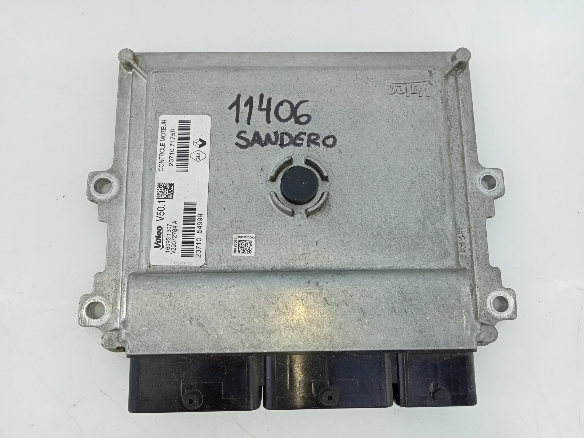 DACIA Sandero 2 generation (2013-2020) Engine Control Unit ECU E2-A1-39-3, 237107175R 24075803