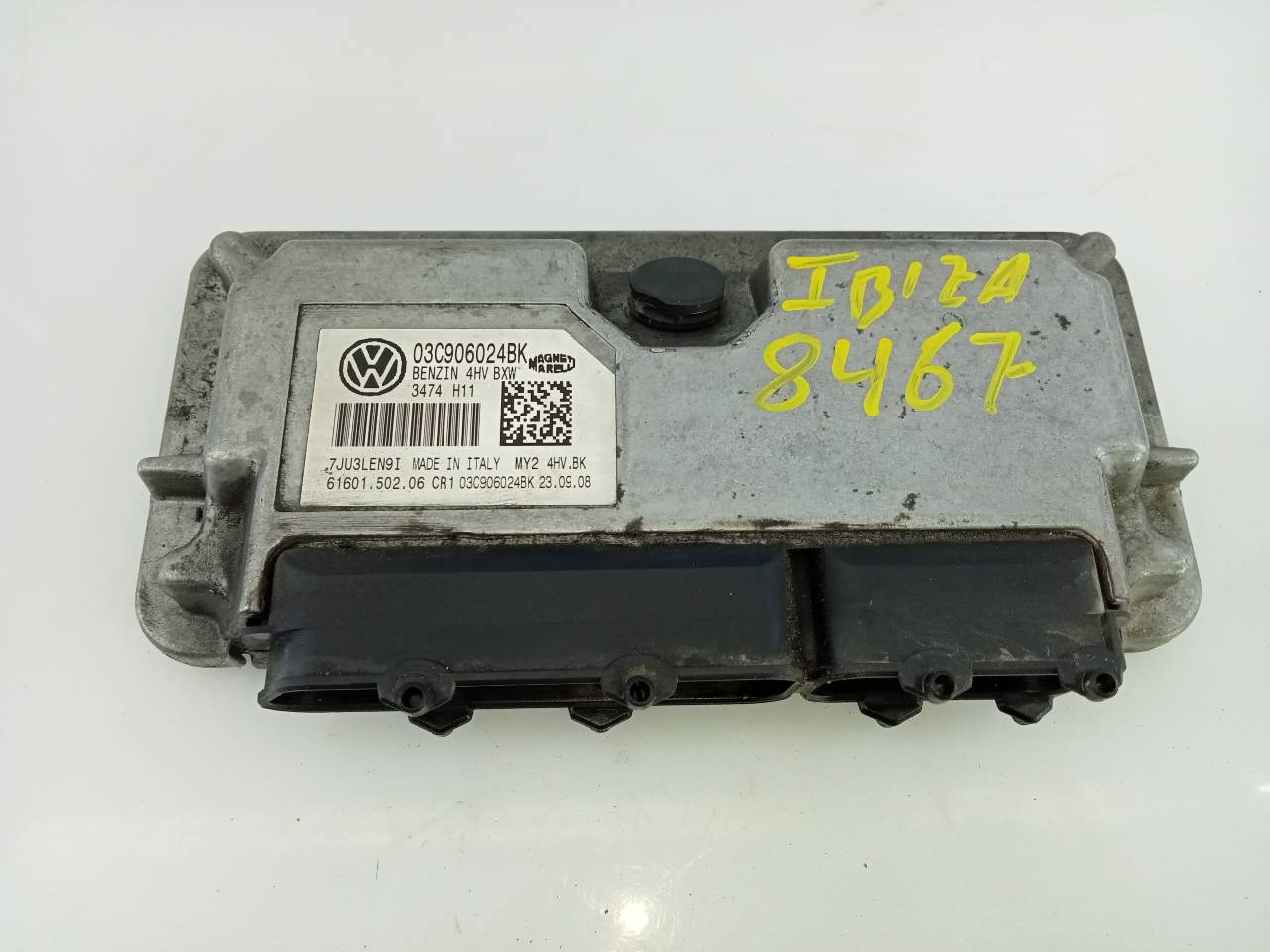 SEAT Cordoba 2 generation (1999-2009) Motorkontrollenhet ECU 03C906024BK, E2-A1-38-1 18688305