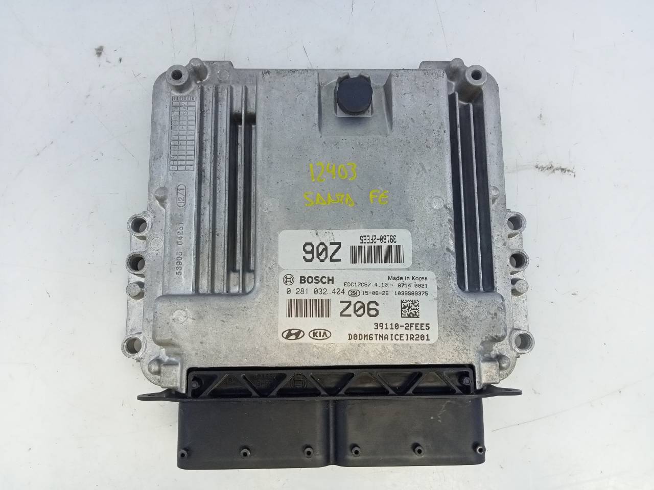 HYUNDAI Santa Fe DM (2012-2020) Moottorin ohjausyksikkö ECU 391102FEE5+0281032404,E3-A3-45-2 26272764