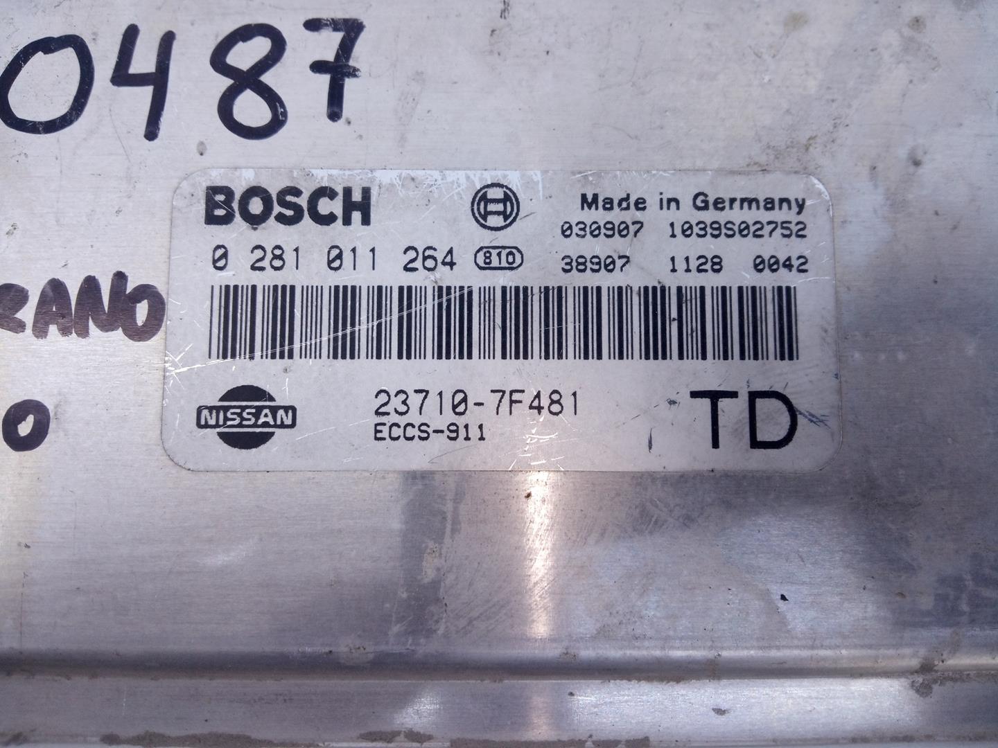 VOLVO Terrano 2 generation (1993-2006) Variklio kompiuteris 0281011264,237107F481,E3-B4-31-3 20958262