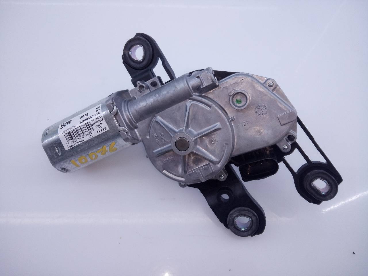 VOLKSWAGEN Tiguan 1 generation (2007-2017) Tailgate  Window Wiper Motor 5G0955711C, E1-B6-27-1 21796584