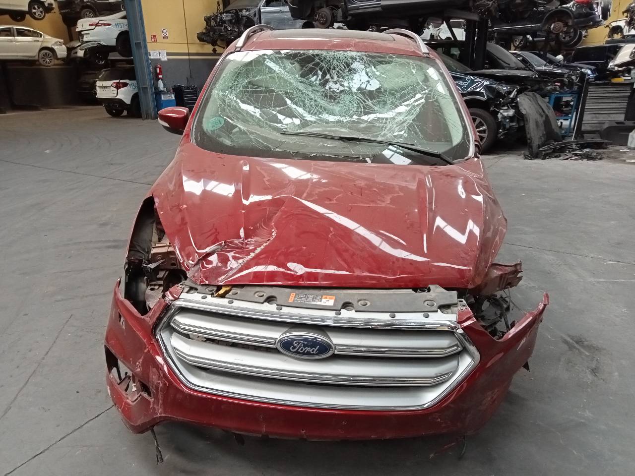 FORD Kuga 2 generation (2013-2020) Замок крышки багажника GJ547643102AA,E2-B3-45-1 21457396