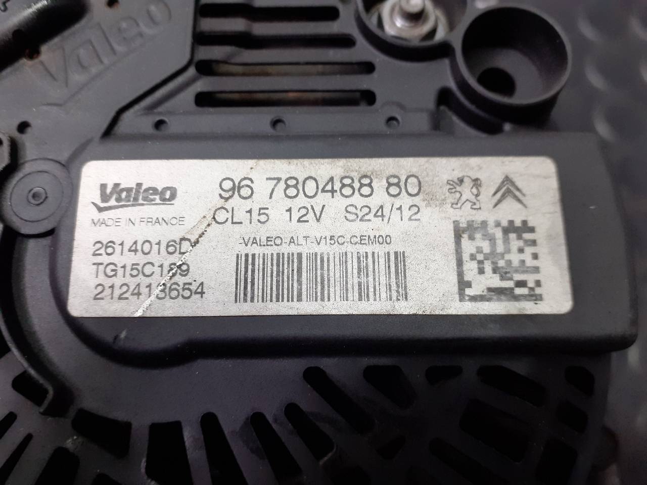 PEUGEOT 208 Peugeot 208 (2012-2015) Dynamo 9678048880,P3-A4-8-5 18567582