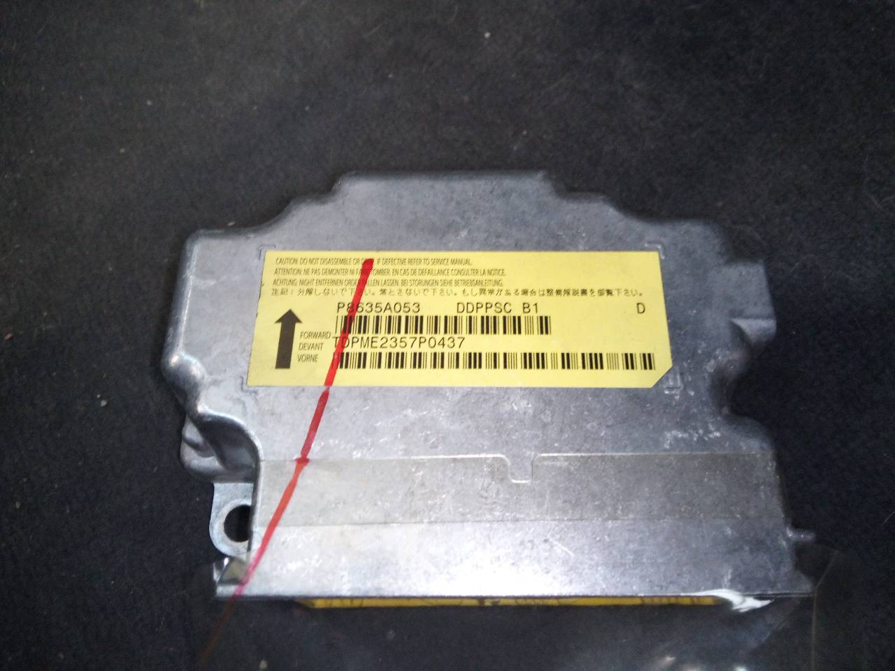 TOYOTA Outlander 2 generation (2005-2013) Other part P8635A053, E3-A2-18-4 20961927