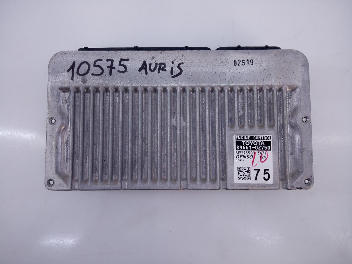 TOYOTA Auris 1 generation (2006-2012) Engine Control Unit ECU 896610Z750, MB2755003471, E3-B2-13-4 24058455