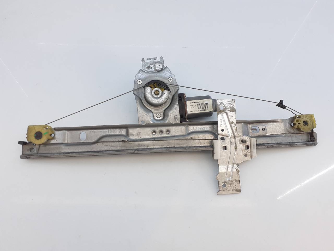 PEUGEOT 207 1 generation (2006-2009) Front Right Door Window Regulator 400912C, E1-A4-16-1 18748878