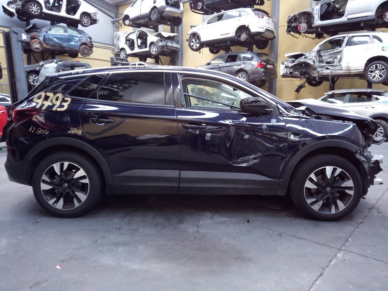 OPEL Grandland X 1 generation (2017-2023) Oikean etuoven ikkunansäädin 9815404080,E1-B3-31-1 24039460