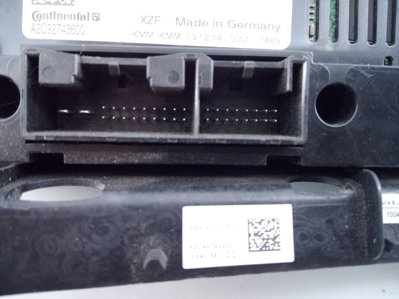 AUDI A6 C6/4F (2004-2011) Climate  Control Unit 8K1820043AS,E2-A1-44-7 18763530