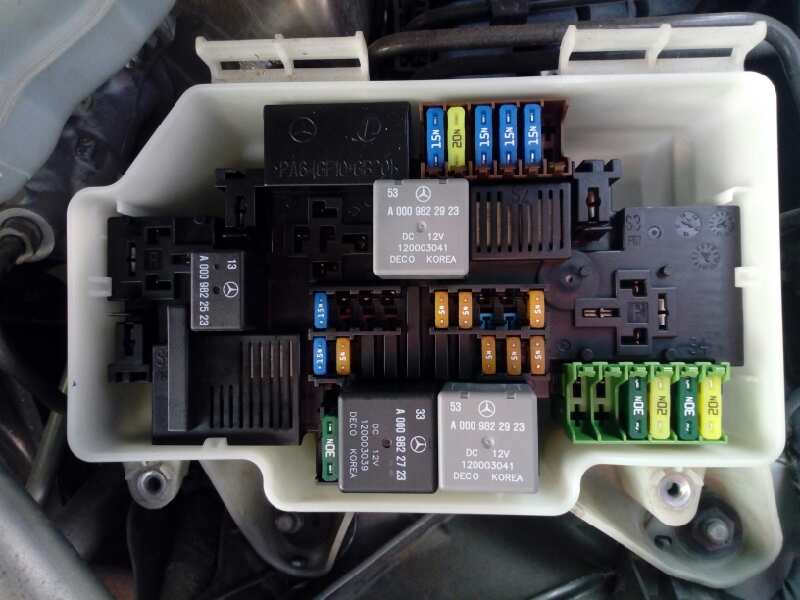 MERCEDES-BENZ C-Class W205/S205/C205 (2014-2023) Fuse Box 2229063202 18571905