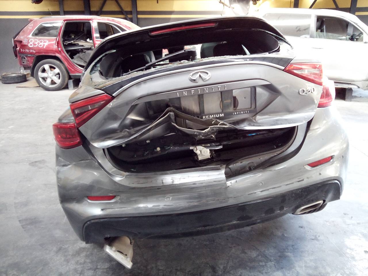 MERCEDES-BENZ Q30 1 generation (2016-2020) Bagklap vinduesviskermotor A1569068200 20956739