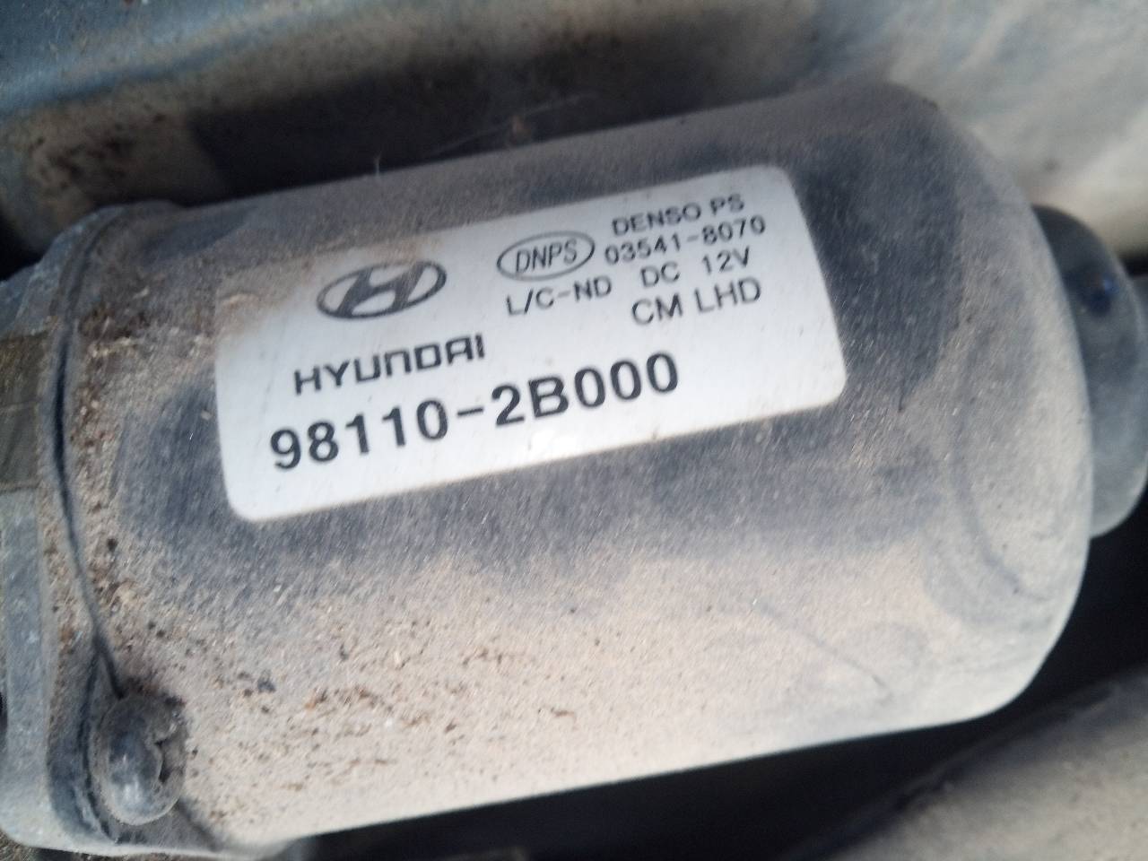 HYUNDAI Santa Fe CM (2006-2013) Etulasien pyyhkimen mekanismi 981102B000 24098921