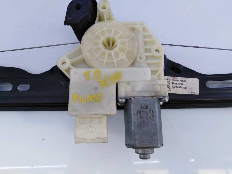 CITROËN C4 Picasso 2 generation (2013-2018) Rear Right Door Window Regulator 9676172380,E1-A4-12-2 25826792