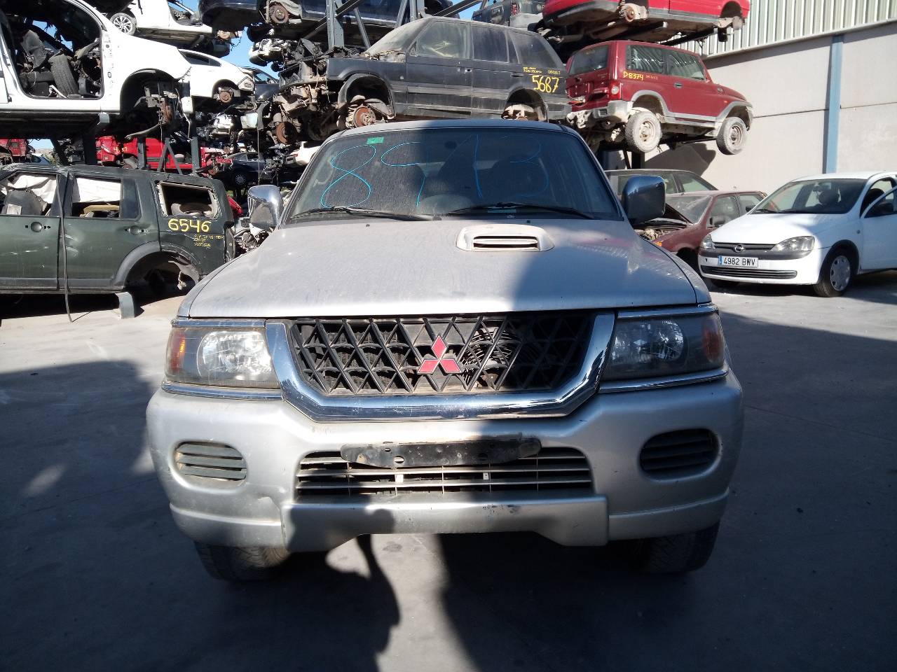 MITSUBISHI Pajero Sport 1 generation (1996-2008) Замок задней правой двери 18717134