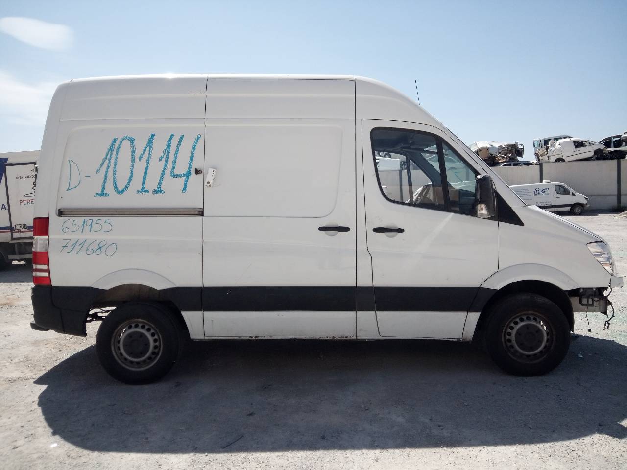 MERCEDES-BENZ Sprinter W246 (2011-2020) Замок двери передний правый A9067201735,E1-A2-48-2 24045094