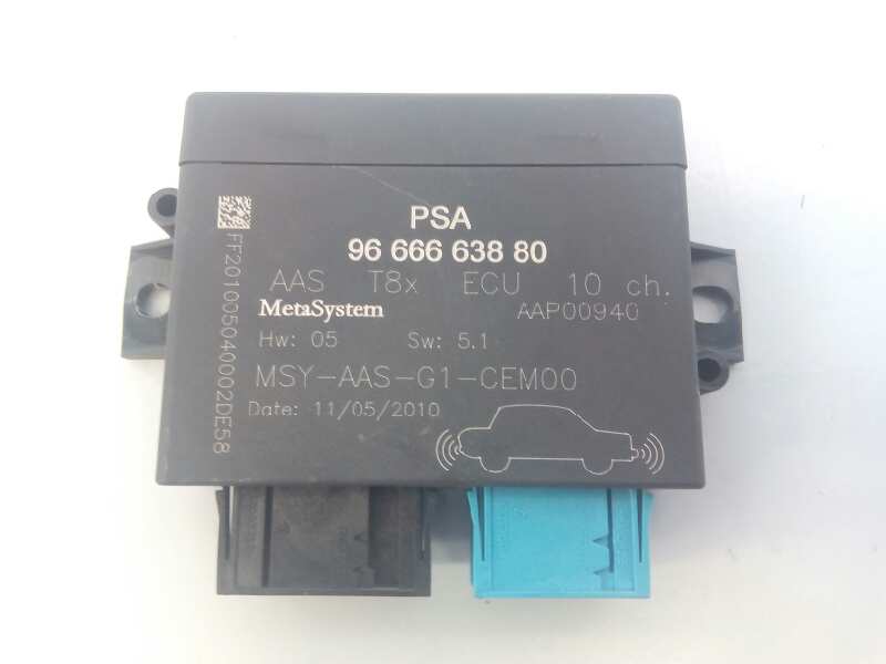 PEUGEOT 5008 1 generation (2009-2016) Other Control Units 9666663880, E1-A4-11-1 18392757