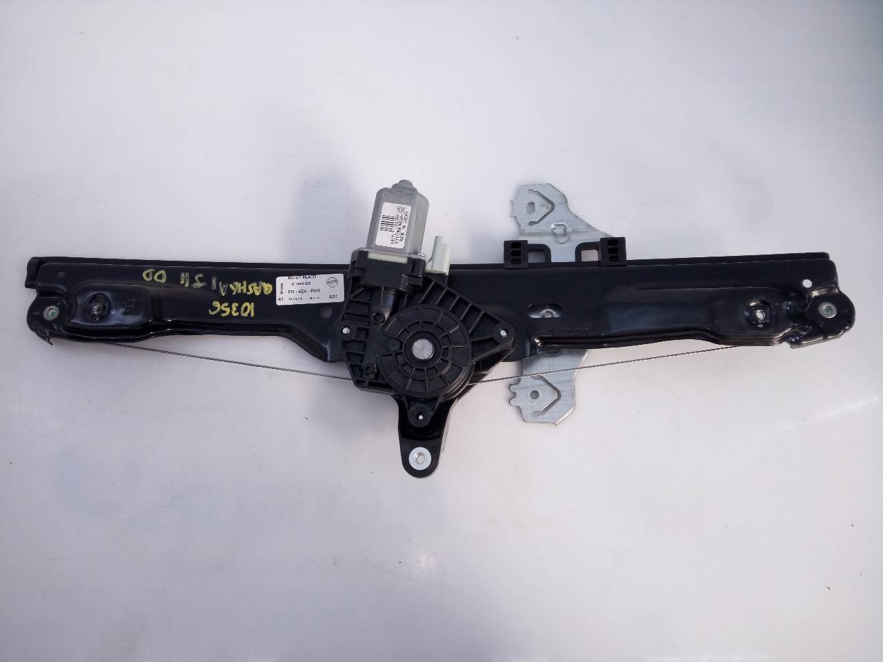 NISSAN Qashqai 2 generation (2013-2023) Front Right Door Window Regulator 807004EA0D,E2-A4-10-2 21797792