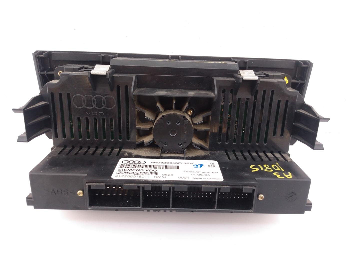 AUDI A2 8Z (1999-2005) Climate  Control Unit 8P0820043D5PR, 412206018011, E2-A3-13-1 21820893