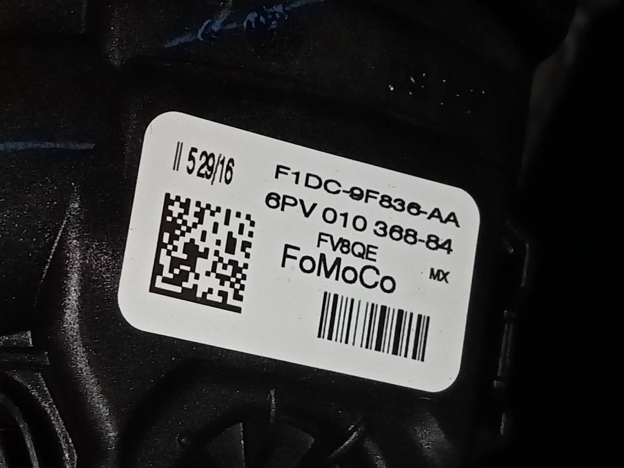 CHEVROLET C-Max 2 generation (2010-2019) Gasspedal F1DC9F836AA 23290102