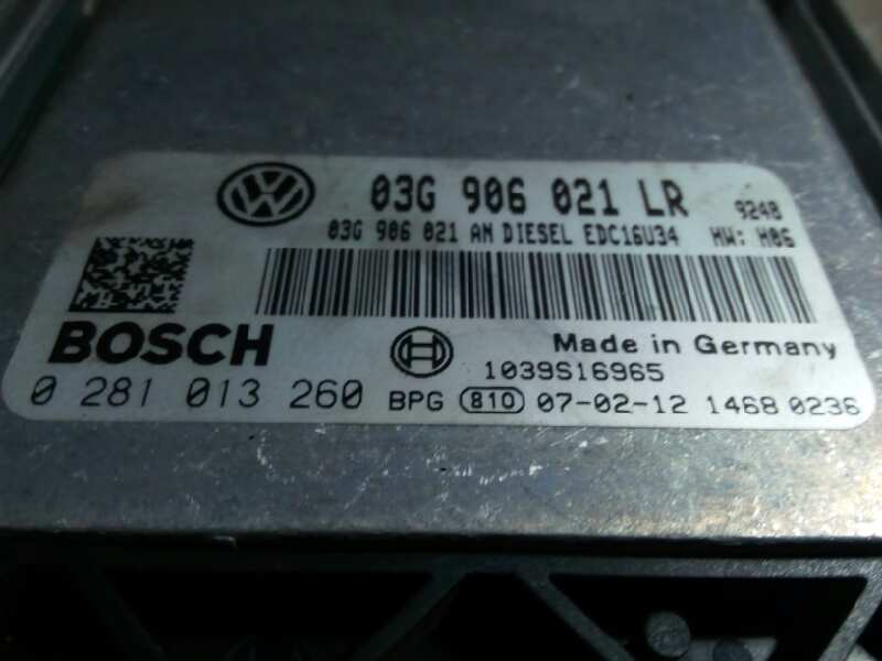 CHEVROLET Passat B6 (2005-2010) Motorkontrolenhed ECU E2-A1-13-3,03G906021LR,0281013260 18341748