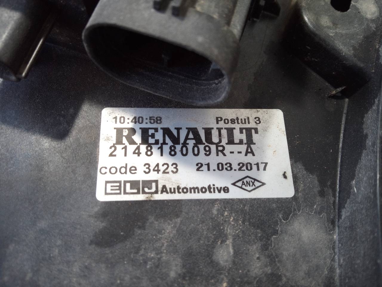 RENAULT CLIO IV (BH_) (2012-dabar) Difūzoriaus ventiliatorius 214818009RA, P2-B9-4 21826852