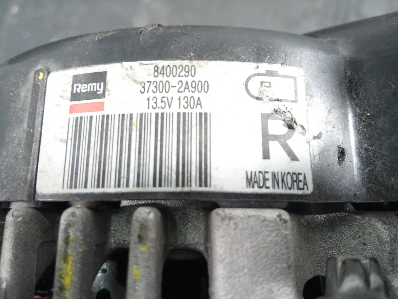 KIA Carens 3 generation (RP) (2013-2019) Alternator 8400290, P3-B5-9-3 24454229