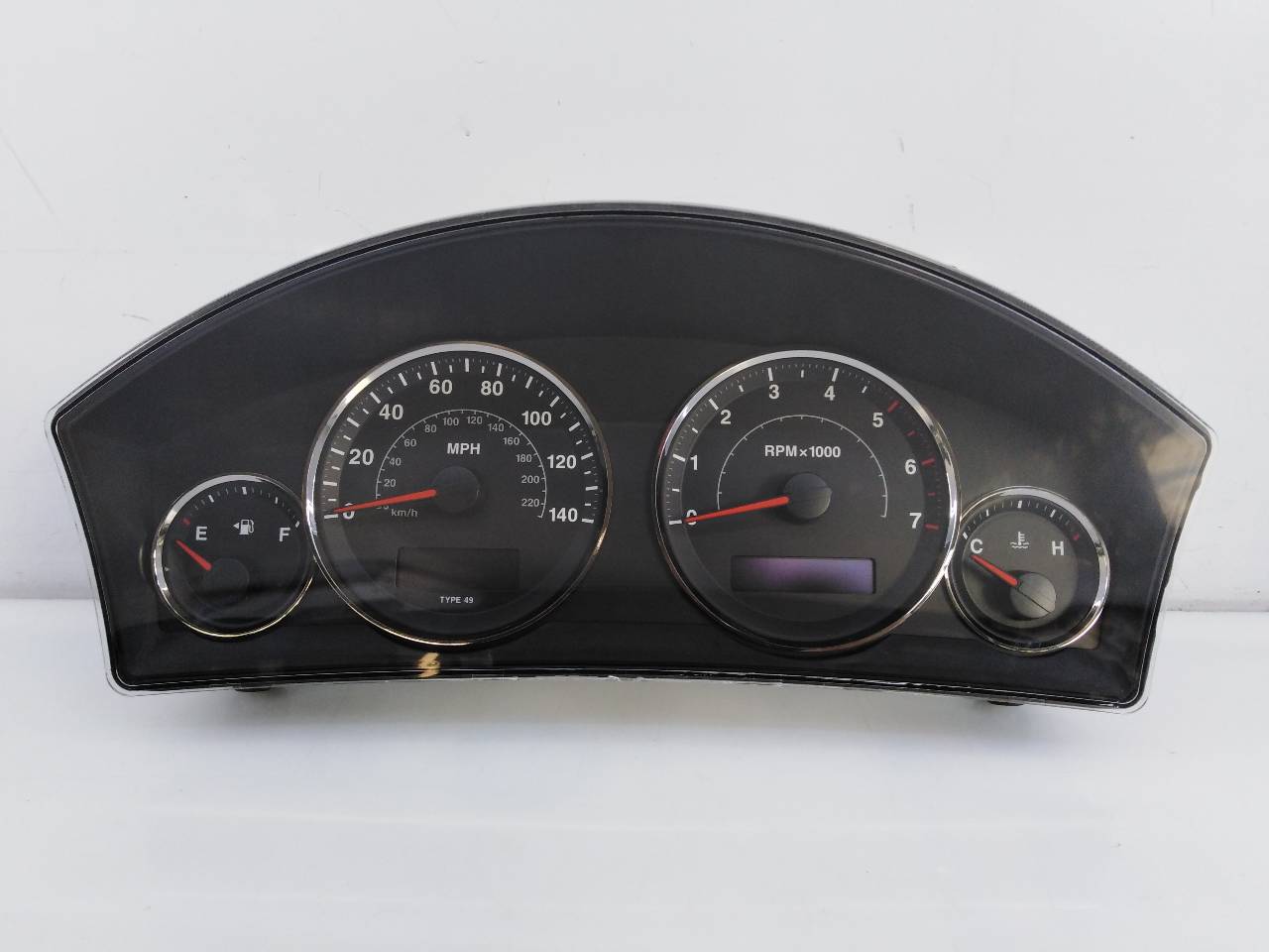 JEEP Wrangler TJ (1997-2006) Speedometer 56050203AL, 58994E, E3-B6-22-5 20961514