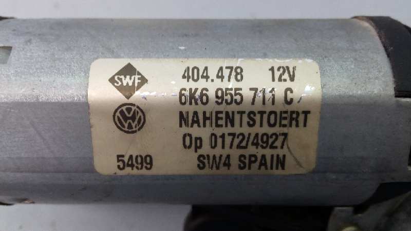 PORSCHE Cordoba 1 generation (1993-2003) Moteur d'essuie-glace de hayon 6K6955711C, 404478, E1-B6-44-2 18542169