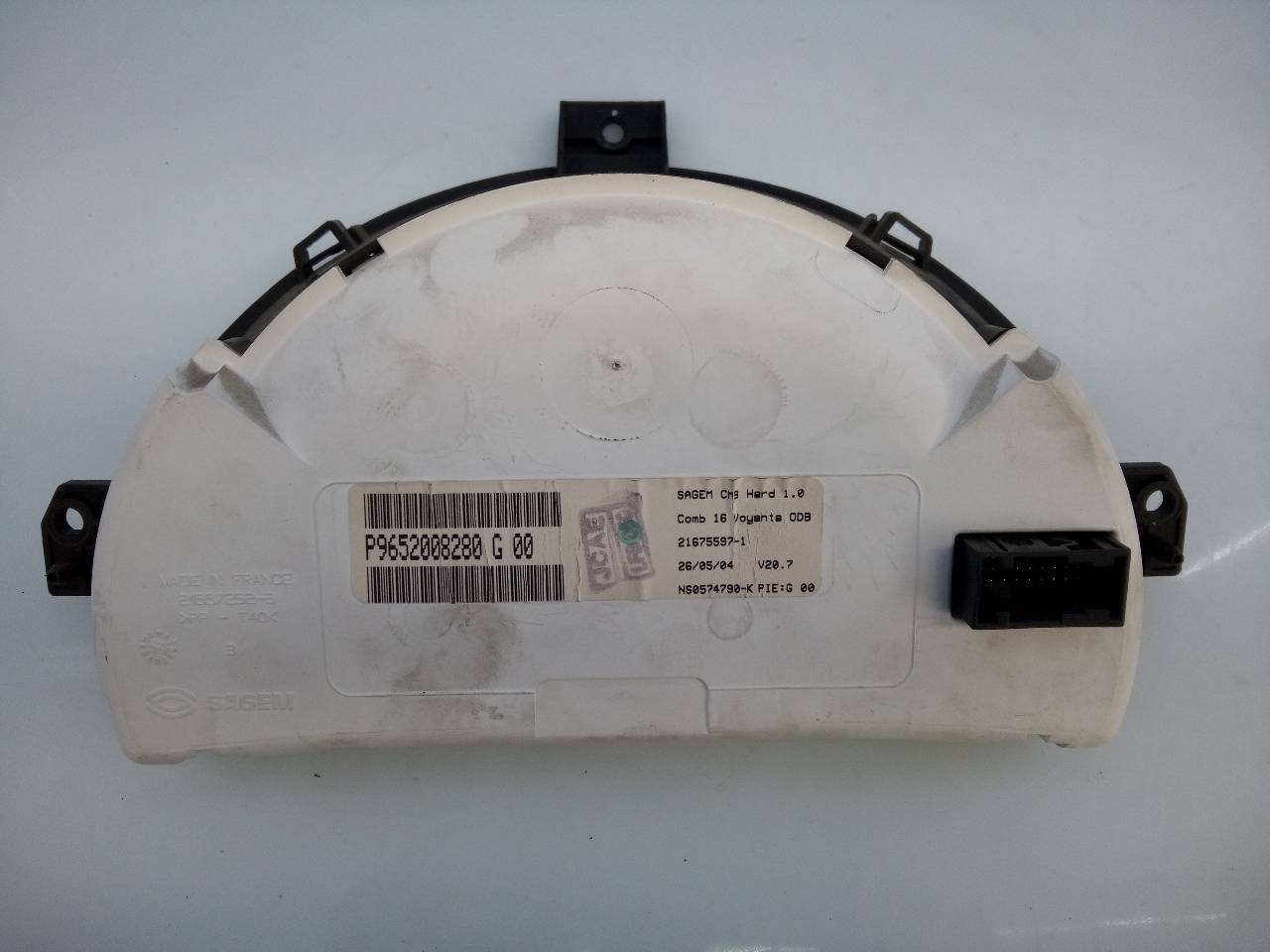 CITROËN C3 1 generation (2002-2010) Compteur de vitesse 9652008280, 216755971, E3-B2-40-3 18708355