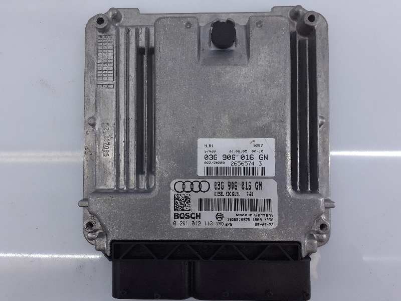 AUDI A4 B6/8E (2000-2005) Motorkontrollenhet ECU 03G906016GN, 0281012113, E2-A1-6-1 18645854