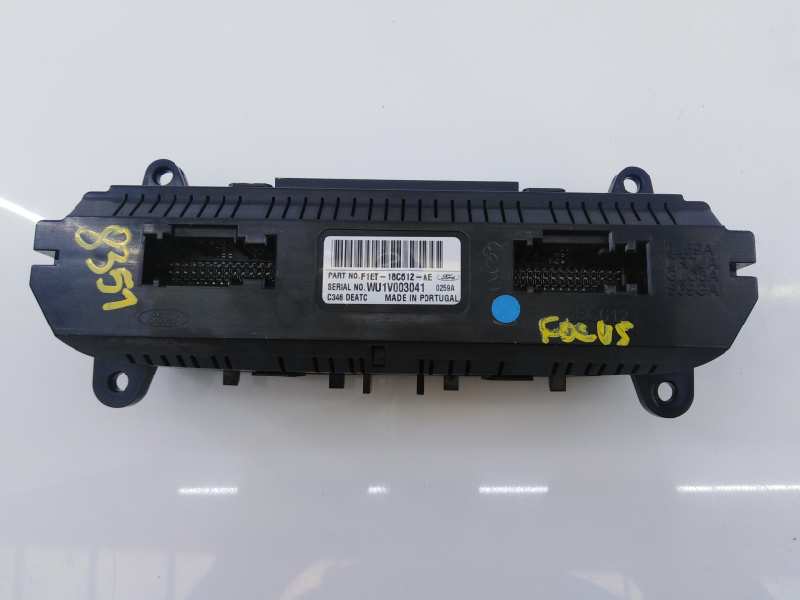 FORD Focus 3 generation (2011-2020) Climate  Control Unit F1ET18C612AE,WU1V003041,E3-B3-39-2 18678417