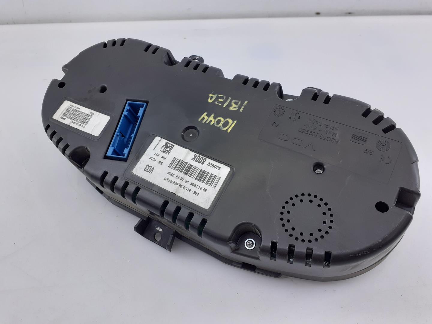 DODGE Ibiza 4 generation (2008-2017) Speedometer 6J0920800K, E2-A1-25-3 20954744