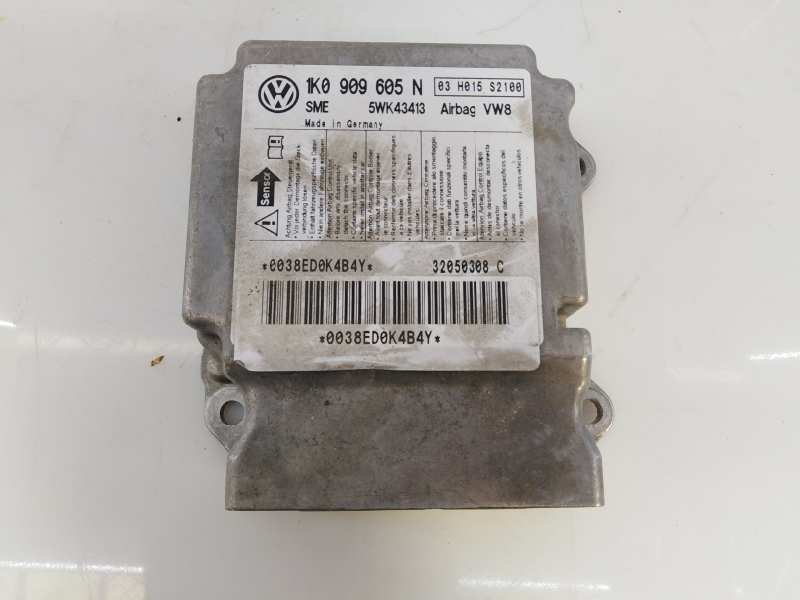 VOLKSWAGEN Golf 5 generation (2003-2009) SRS Control Unit 1K0909605N, E2-A1-20-2 18672165