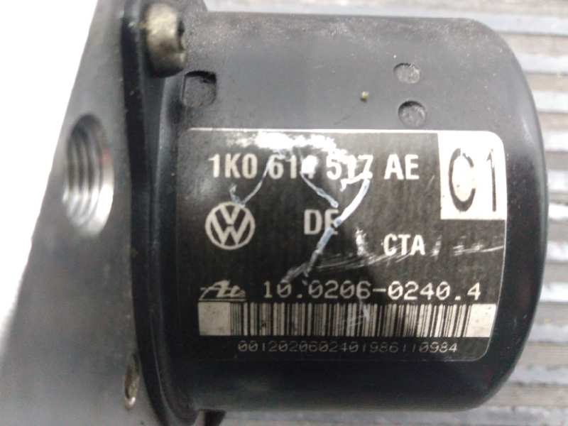 VOLKSWAGEN Golf 5 generation (2003-2009) Абс блок 1K0015517AE,10020602404,P3-A8-27-4 18488697