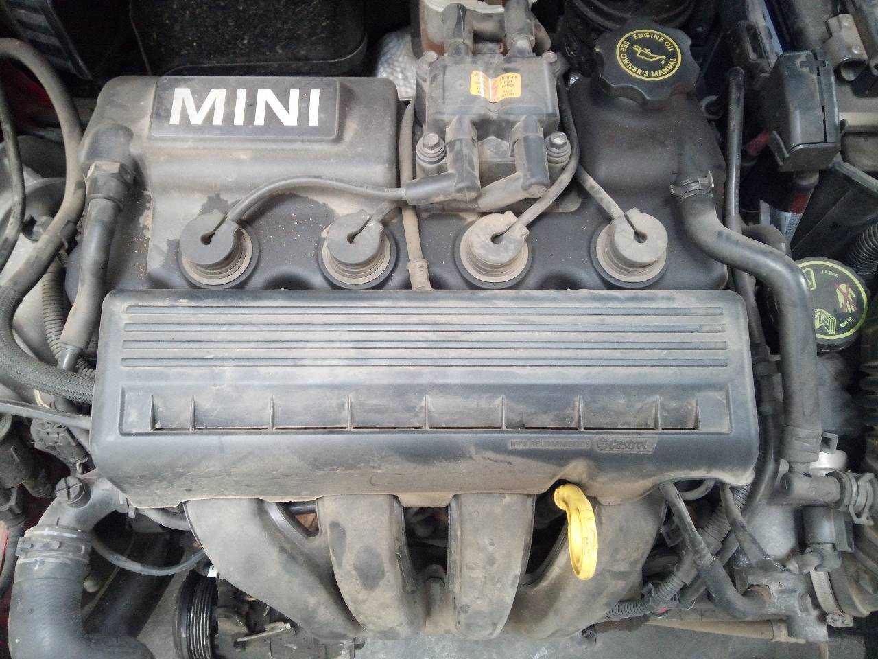 MINI Cooper R50 (2001-2006) Priekinis kairys pusašis 24105547